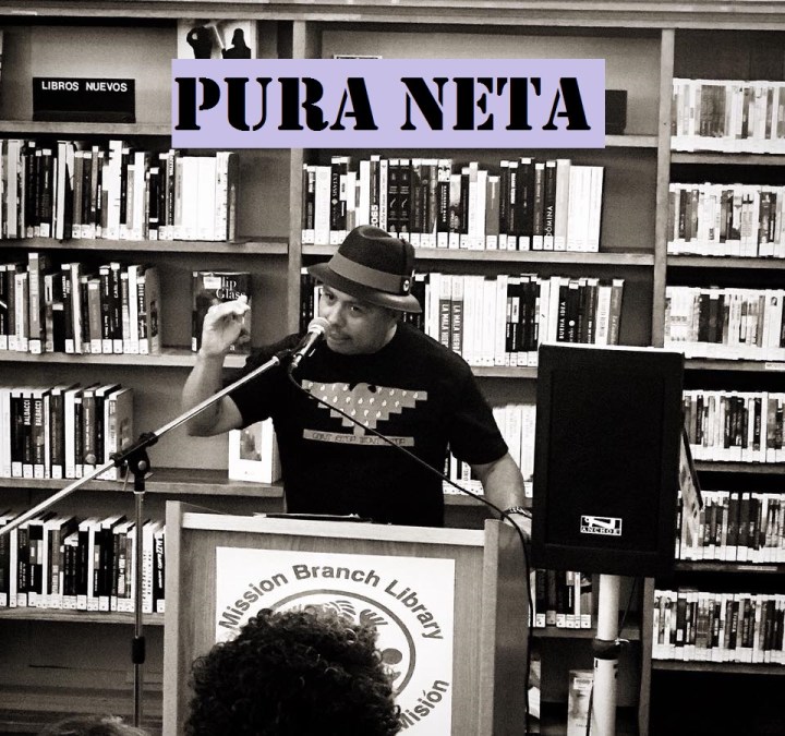 Ben Reading at Mission Library - Copy