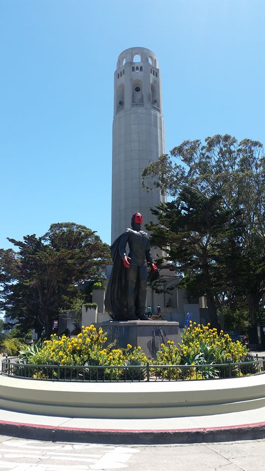 Columbus with Bloody Hands